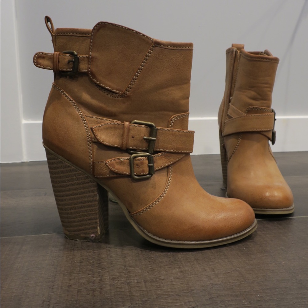 Light Brown Booties